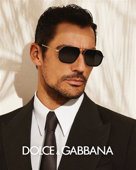 dolce gabbana gafas de sol hombre|David Gandy Eyewear para Dolce&Gabbana .